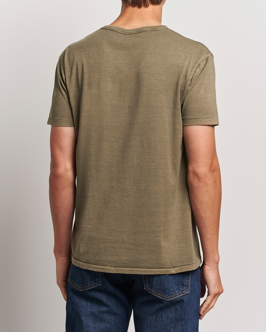 Heren | T-shirts | RRL | Graphic Short Sleeve T-Shirt Olive