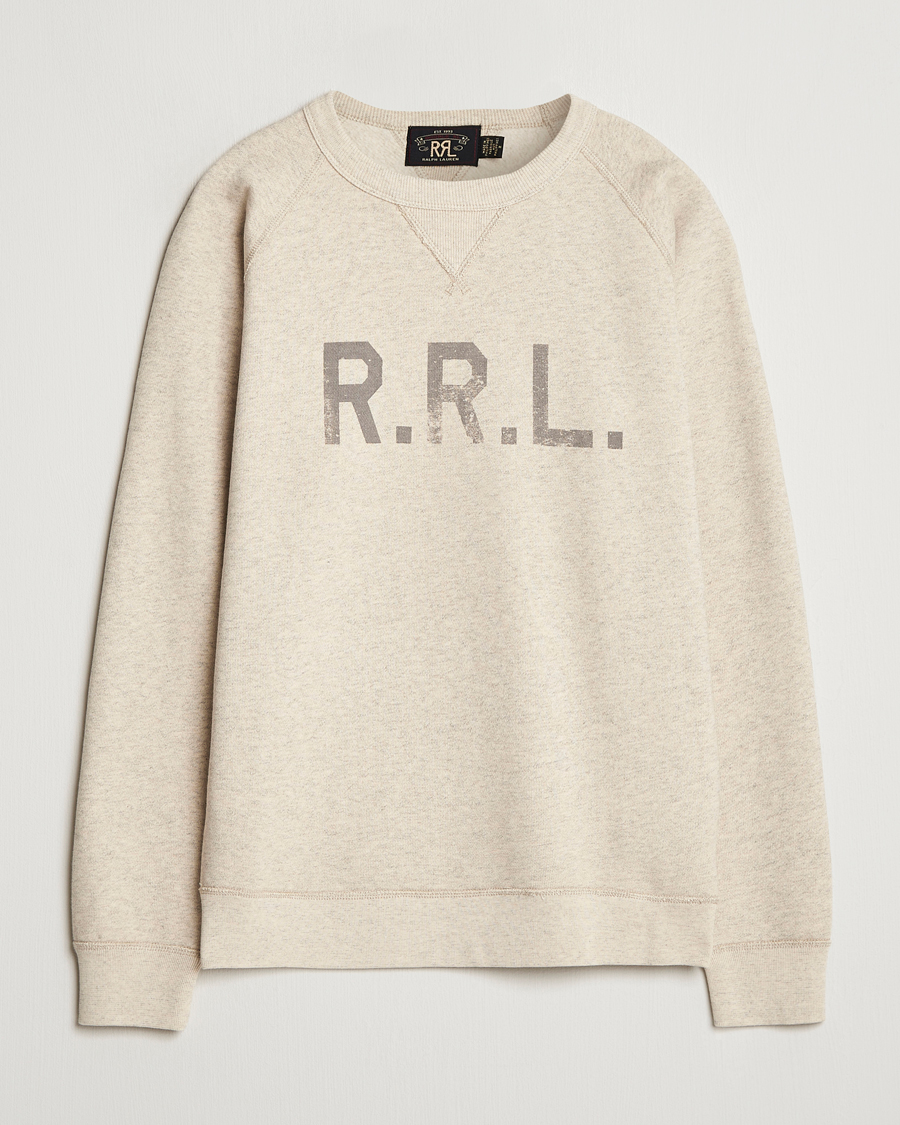 Heren | Truien | RRL | Raglan Sleeve Sweatshirt Oatmeal Heather