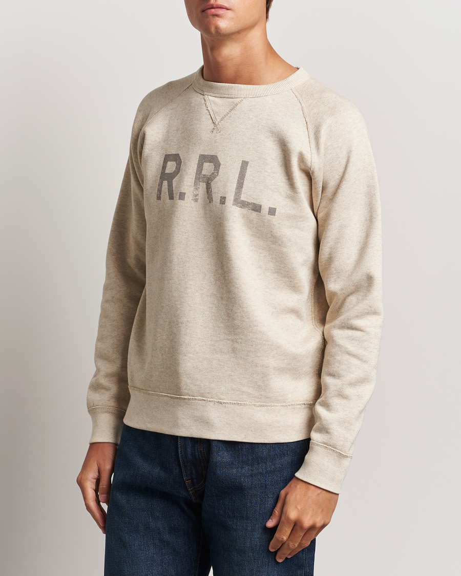 Heren | Truien | RRL | Raglan Sleeve Sweatshirt Oatmeal Heather