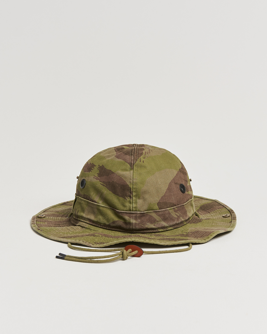 Heren | RRL Jungle Boonie Hat Olive Camo | RRL | Jungle Boonie Hat Olive Camo