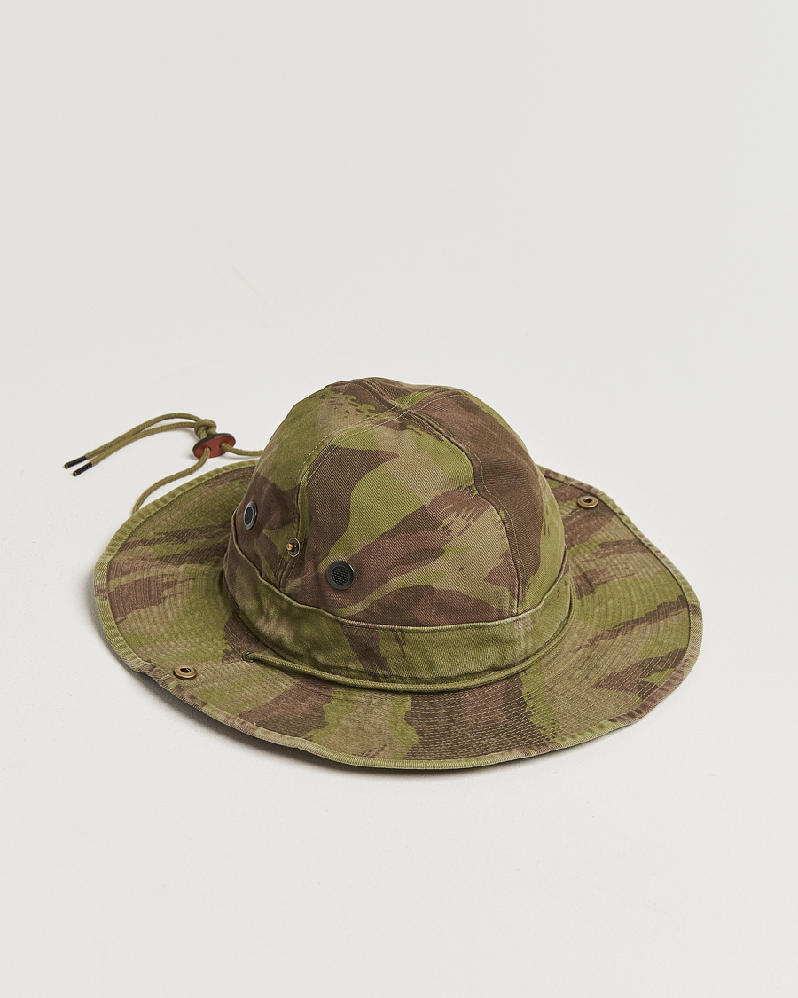 Heren | RRL Jungle Boonie Hat Olive Camo | RRL | Jungle Boonie Hat Olive Camo