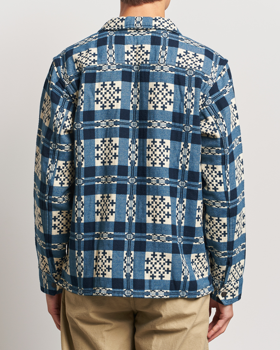 Heren | Overhemden | RRL | Brown Bear Plaid Shirt Cream/Navy