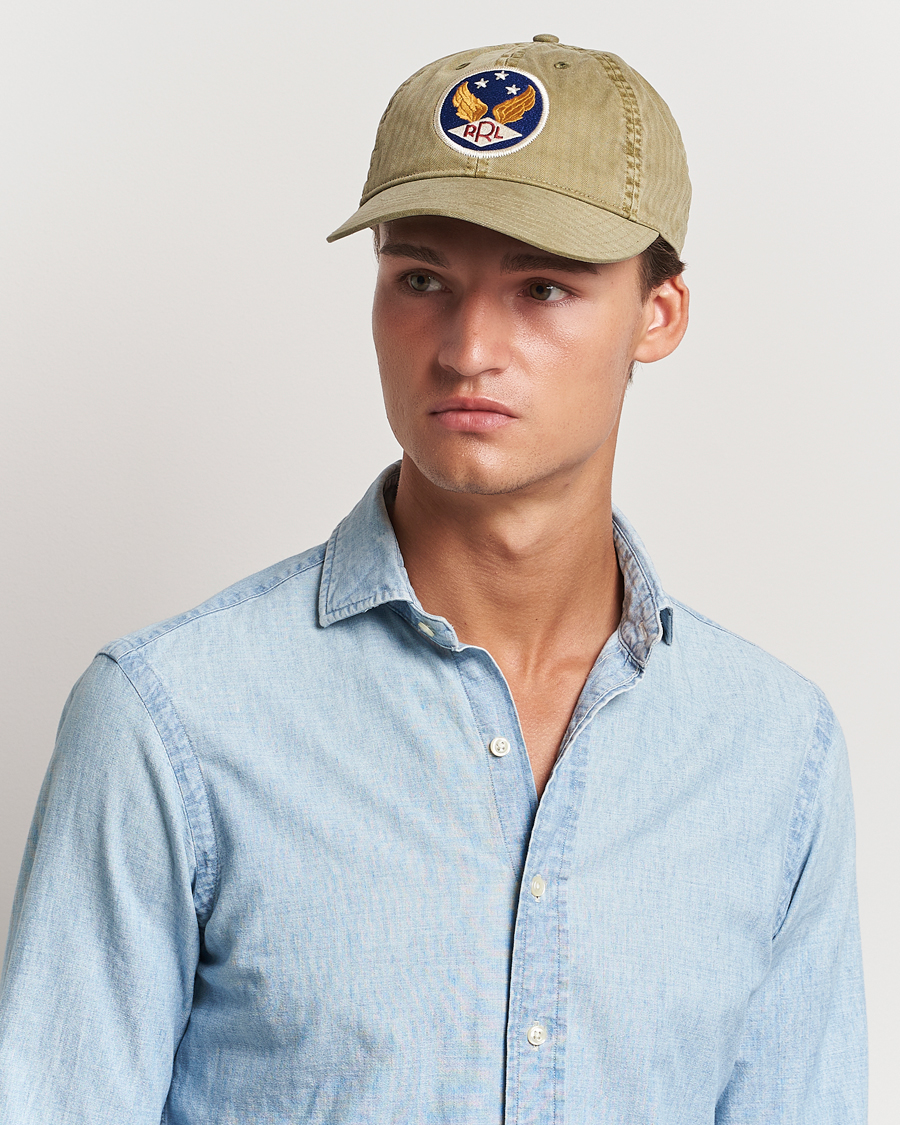 Heren | RRL Ball Cap Brewster Green | RRL | Ball Cap Brewster Green