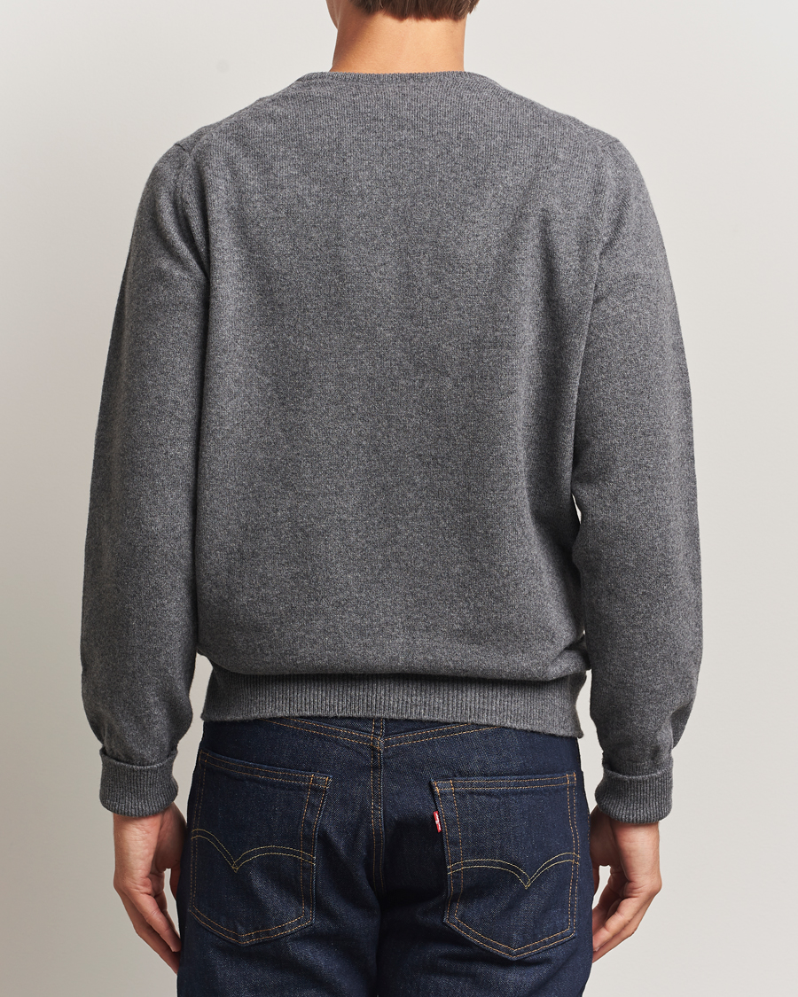Heren | Truien | William Lockie | Rob Lambswool Crewneck Cliff