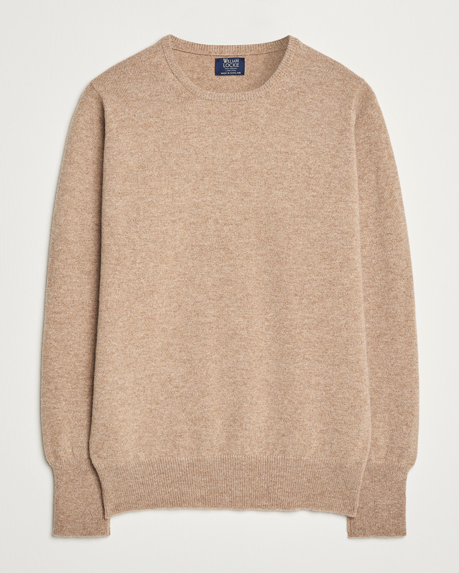 Heren | Truien | William Lockie | Rob Lambswool Crewneck Colt
