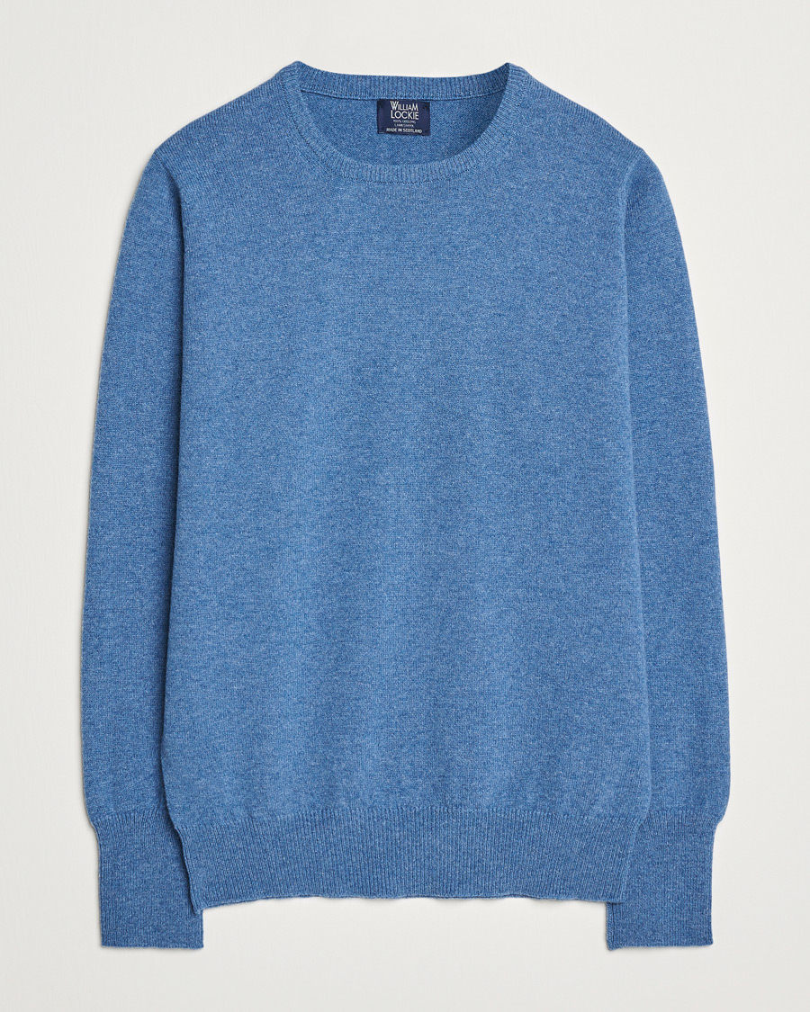 Heren | Truien | William Lockie | Rob Lambswool Crewneck Jeans
