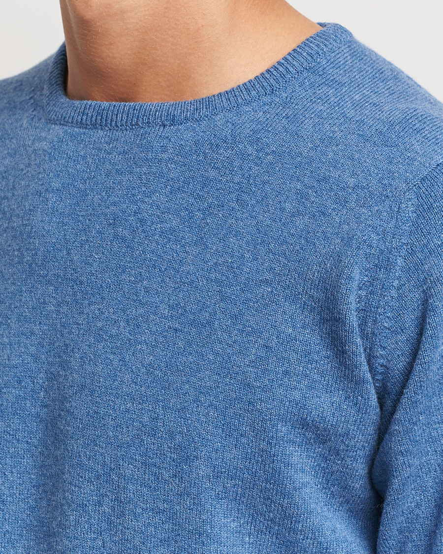 Heren | Truien | William Lockie | Rob Lambswool Crewneck Jeans