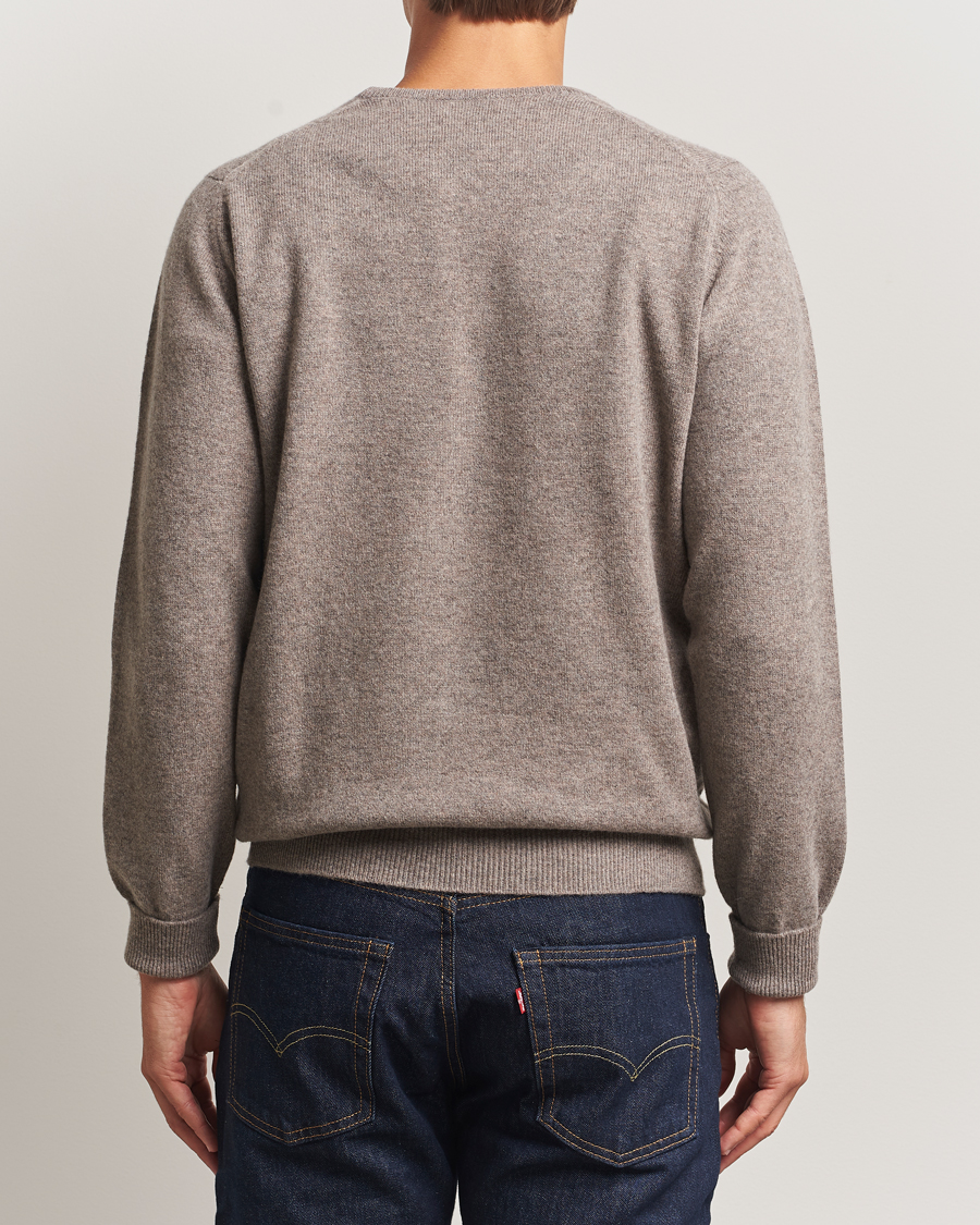 Heren | Truien | William Lockie | Rob Lambswool Crewneck Vole