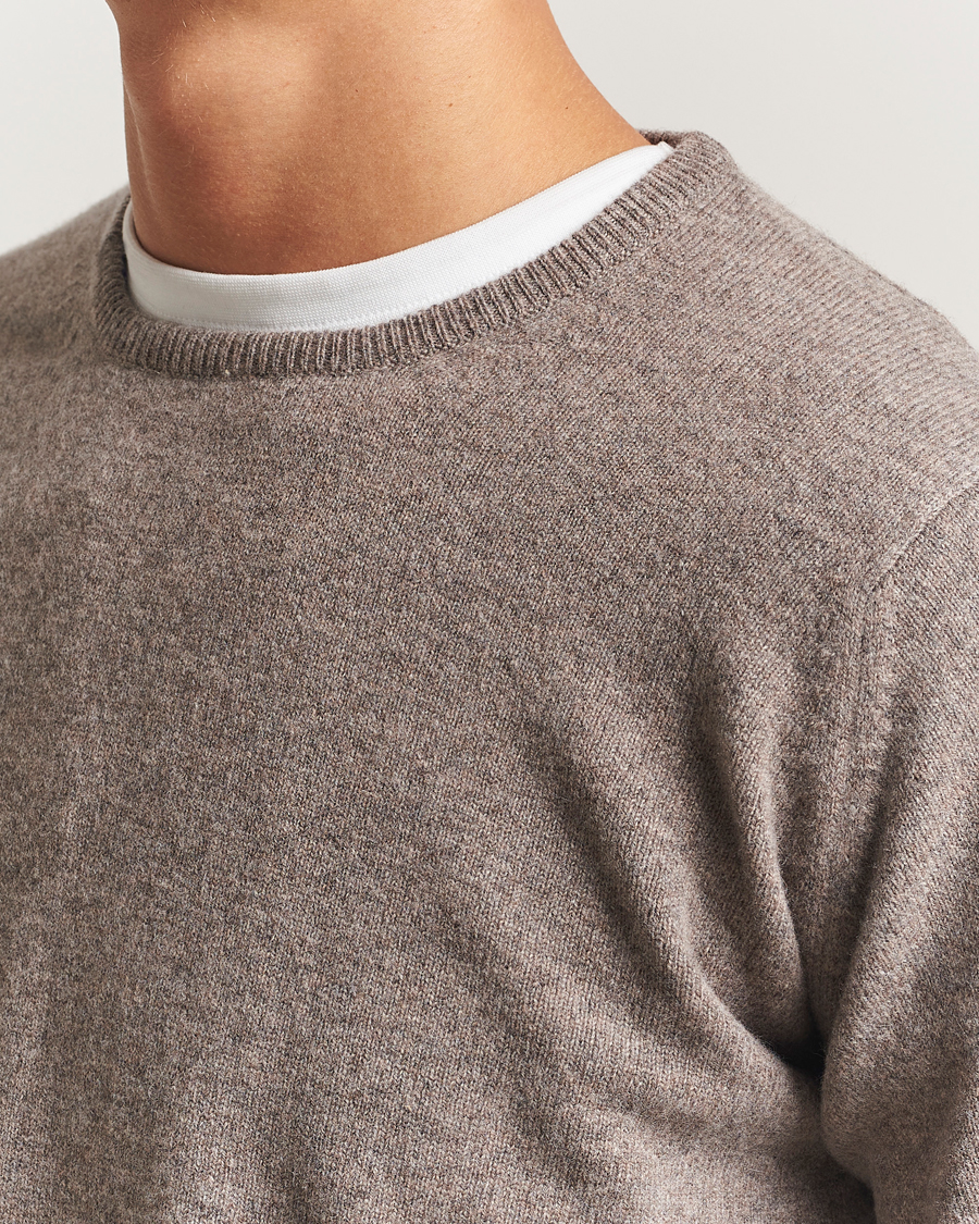 Heren | Truien | William Lockie | Rob Lambswool Crewneck Vole
