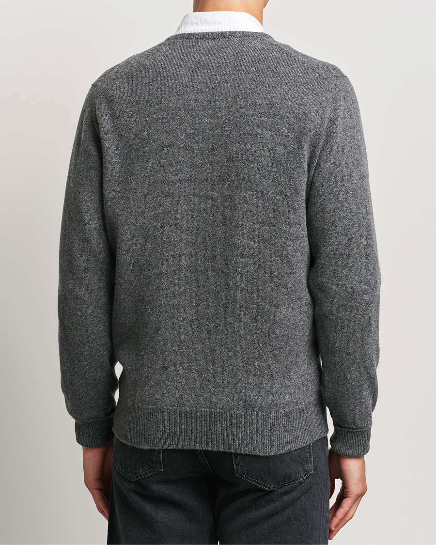 Heren | Truien | William Lockie | Rob Lambswool V-Neck Cliff