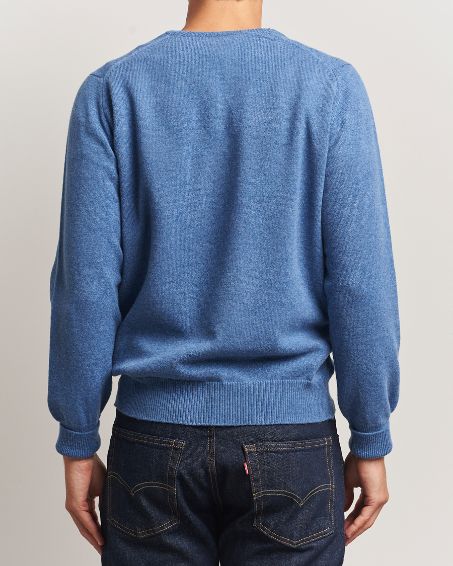 Heren | Truien | William Lockie | Rob Lambswool V-Neck Clyde