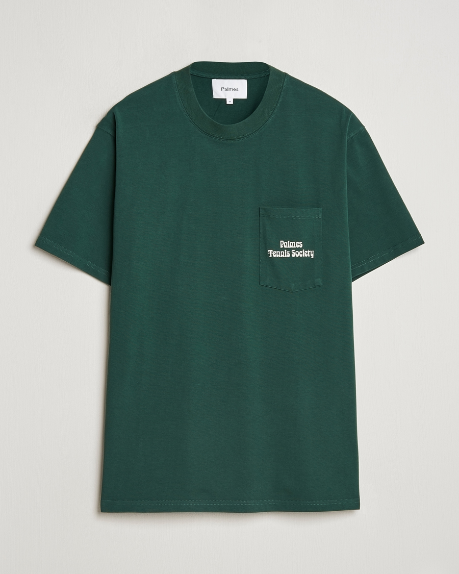 Heren | T-shirts | Palmes | Fifth Pocket T-Shirt Dark Green