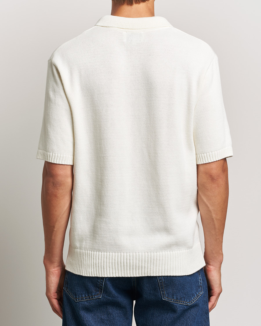 Heren | Polo's | Palmes | Marco Knit Polo Off White