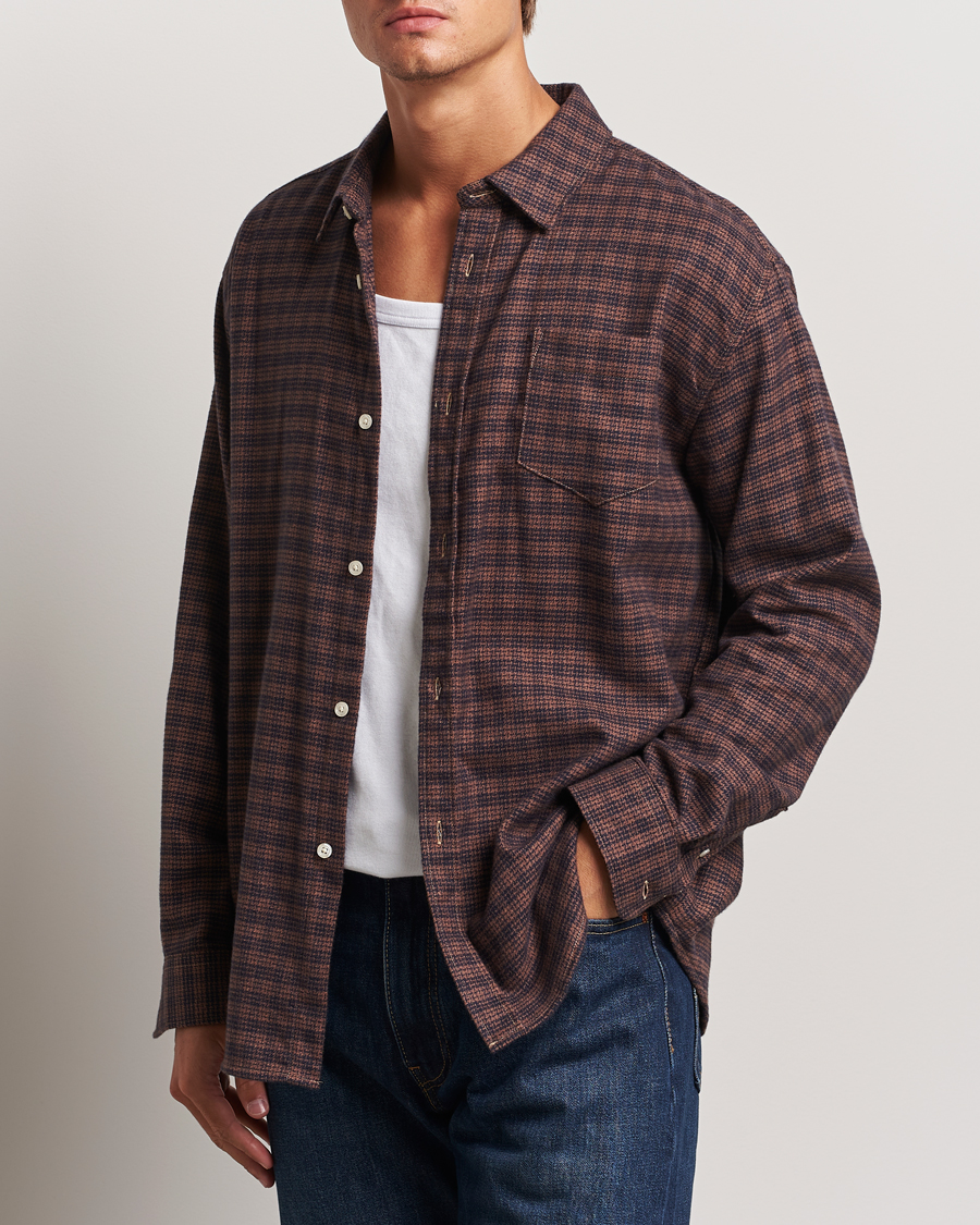 Heren | Overhemden | Palmes | Joseph Flannel Shirt Navy