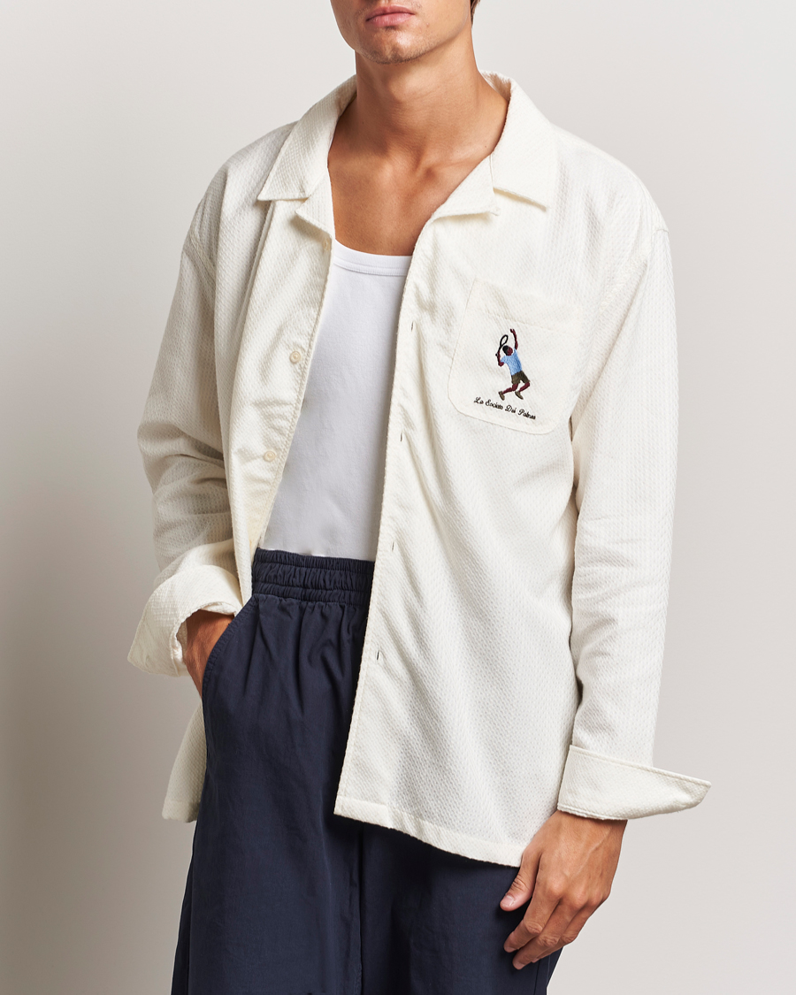 Heren | Overhemden | Palmes | Societa Structured Shirt Off White