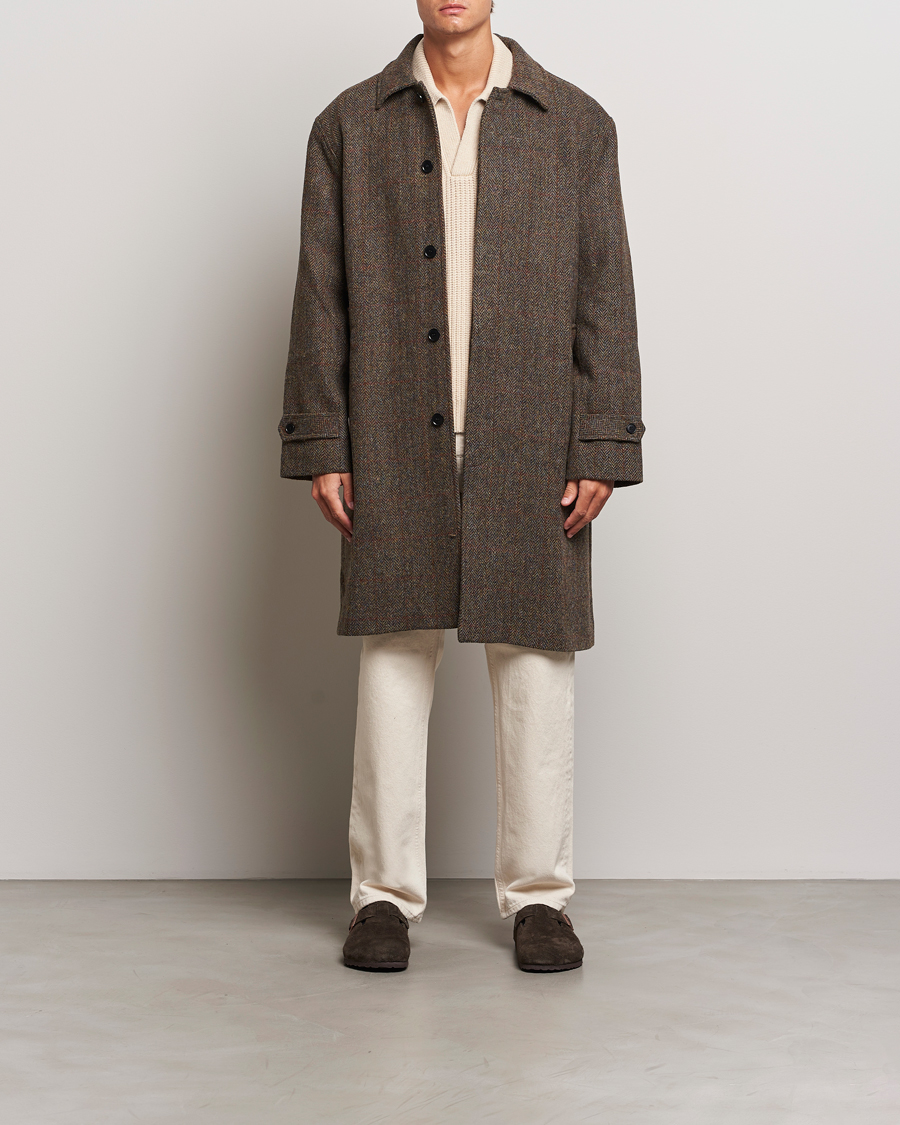 Heren | Jassen | Palmes | Tweed Coat Brown
