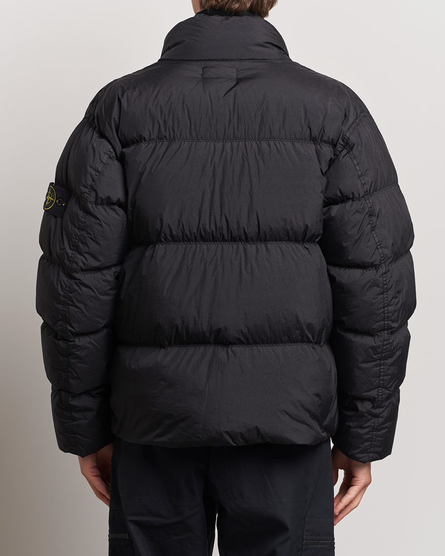 Heren | Jassen | Stone Island | Garment Dyed Recycled Nylon Down Jacket Black