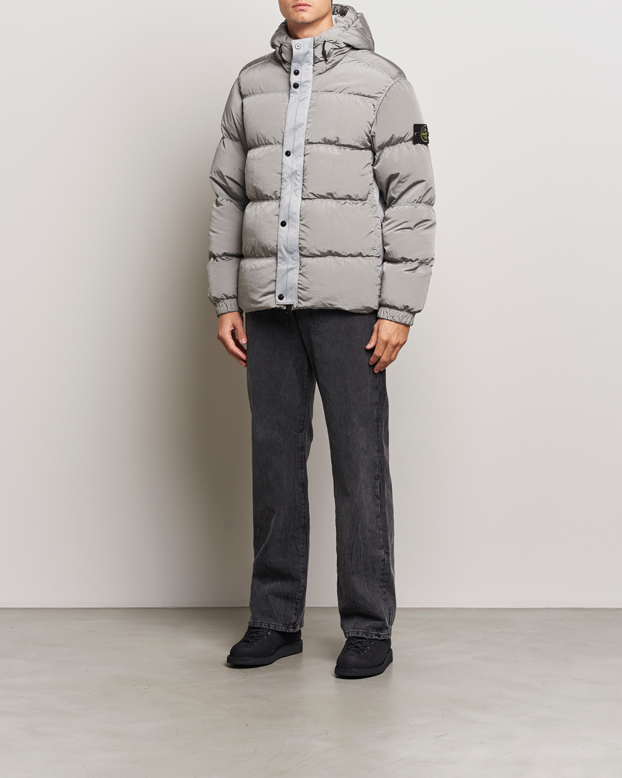 Heren | Jassen | Stone Island | Nylon Metal Down Jacket Grey
