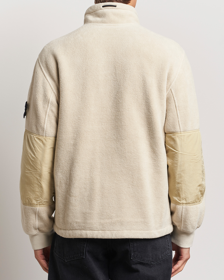 Heren | Jassen | Stone Island | Nylon Cotton Fleece Jacket Plaster