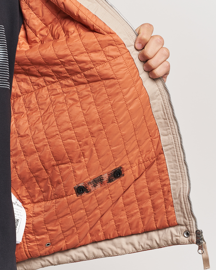 Heren | Jassen | Stone Island | David Light TC Garment Dyed Camo Jacket Orange