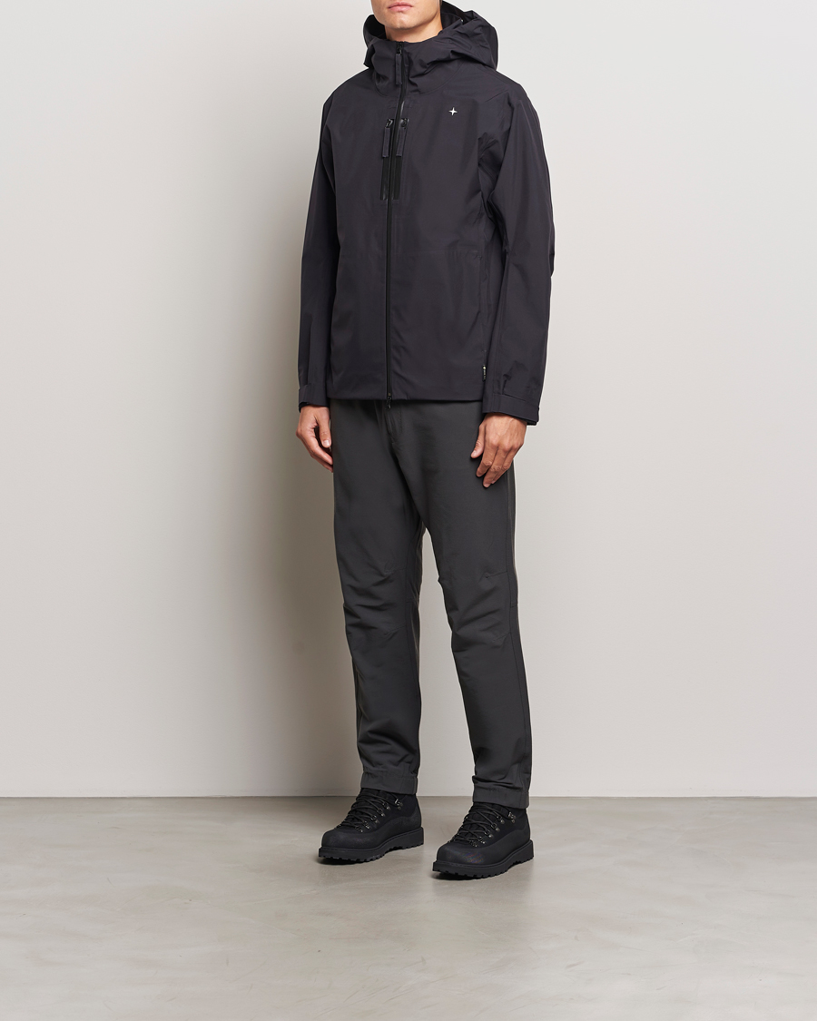 Heren | Jassen | Stone Island | Gore-Tex Stellina Hooded Jacket Blue Marine