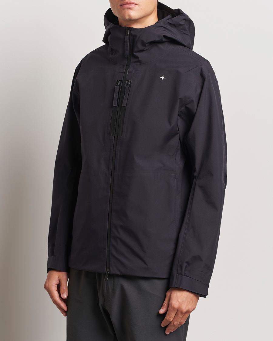 Heren | Jassen | Stone Island | Gore-Tex Stellina Hooded Jacket Blue Marine