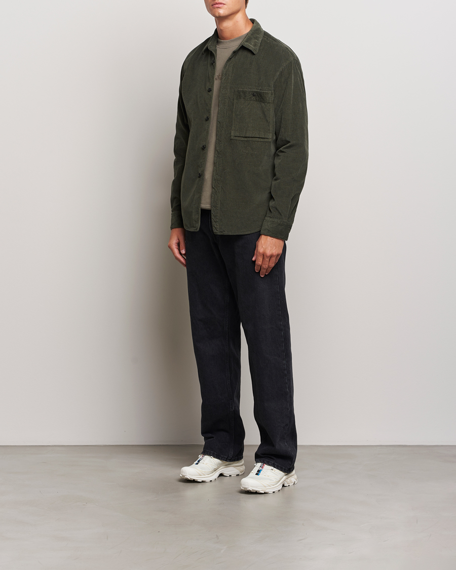 Heren | Overhemden | Stone Island | Cotton Cord Overshirt Musk