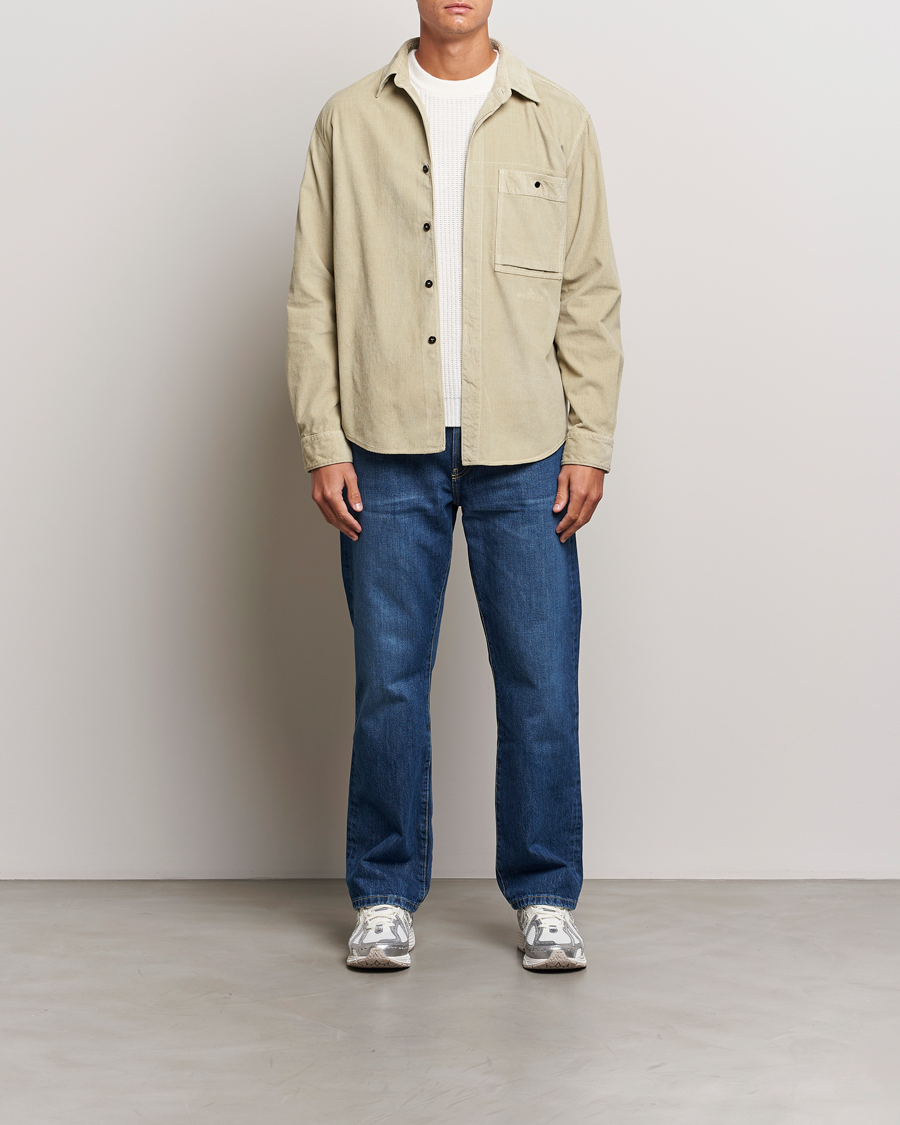 Heren | Overhemden | Stone Island | Cotton Cord Overshirt Plaster