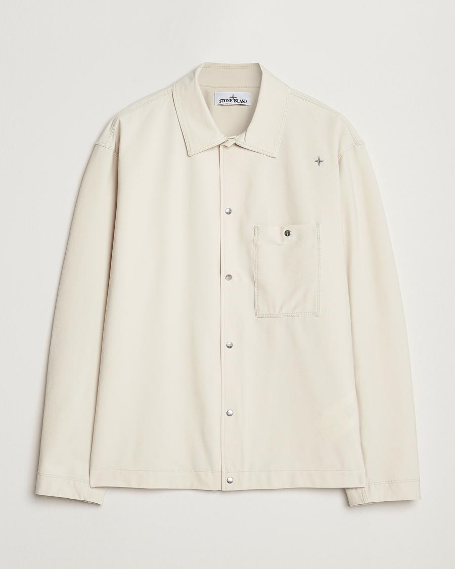 Heren | Overhemden | Stone Island | Stellina Overshirt Sand
