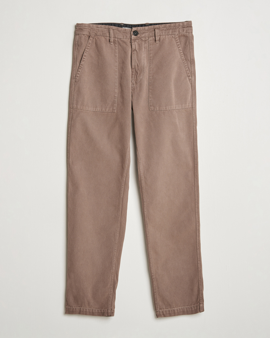 Heren | Broeken | Stone Island | Panama Cotton Pants Walnut