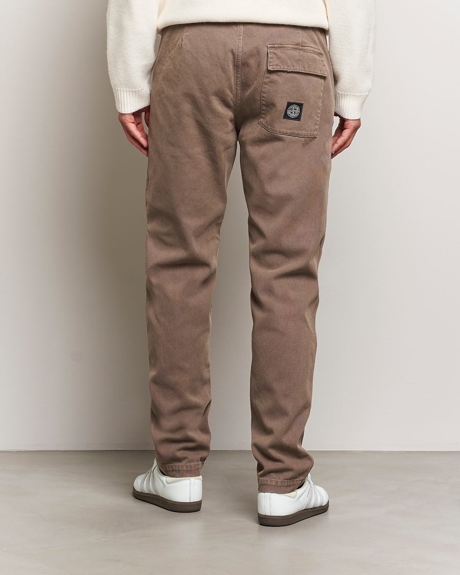 Heren | Broeken | Stone Island | Panama Cotton Pants Walnut