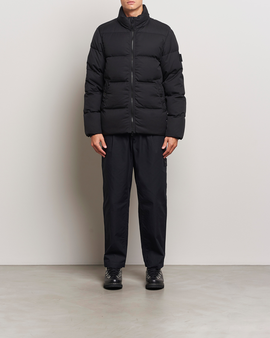 Heren | Broeken | Stone Island | Ghost Cotton Ventile Pants Black