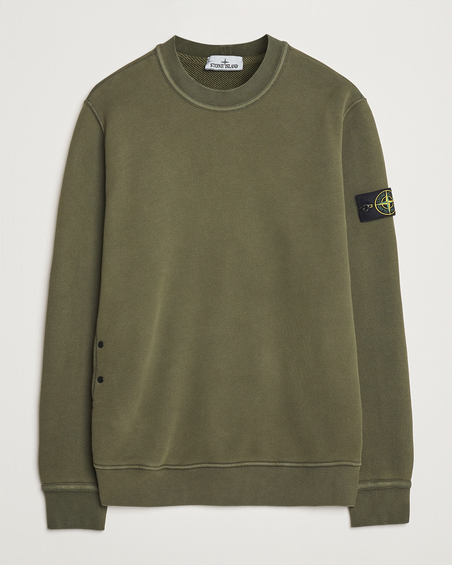 Heren | Truien | Stone Island | Old Dyed Cotton Sweatshirt Musk