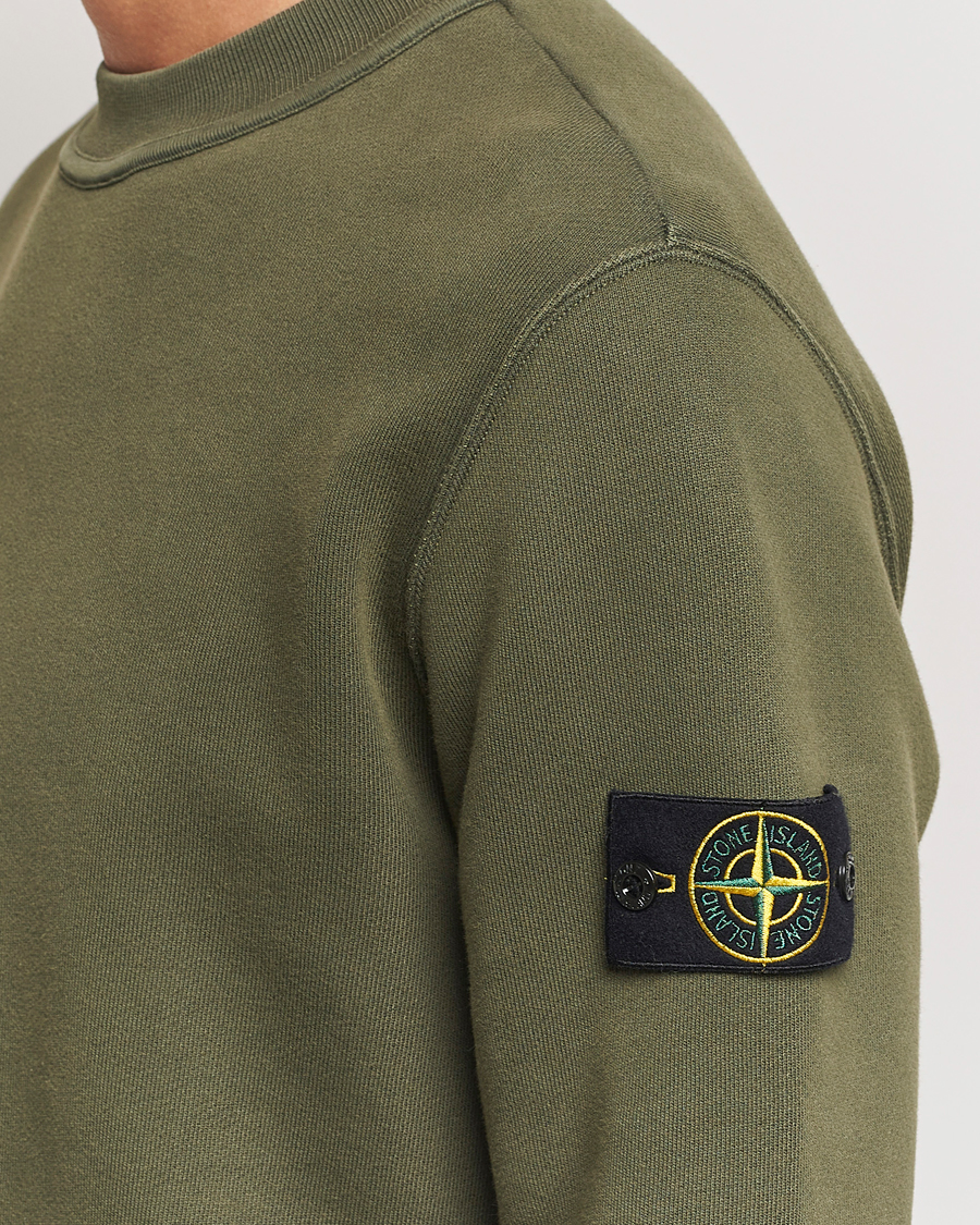 Heren | Truien | Stone Island | Old Dyed Cotton Sweatshirt Musk
