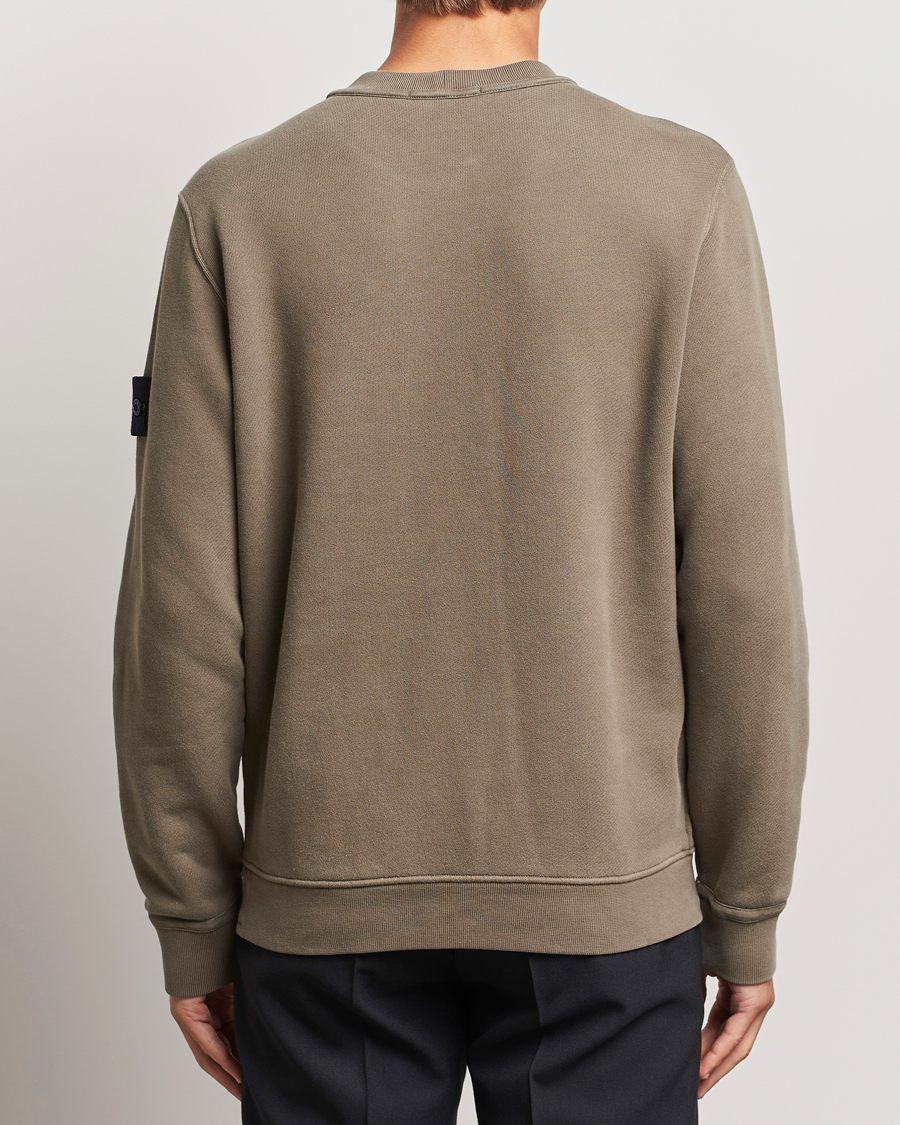 Heren | Truien | Stone Island | Old Dyed Cotton Sweatshirt Walnut