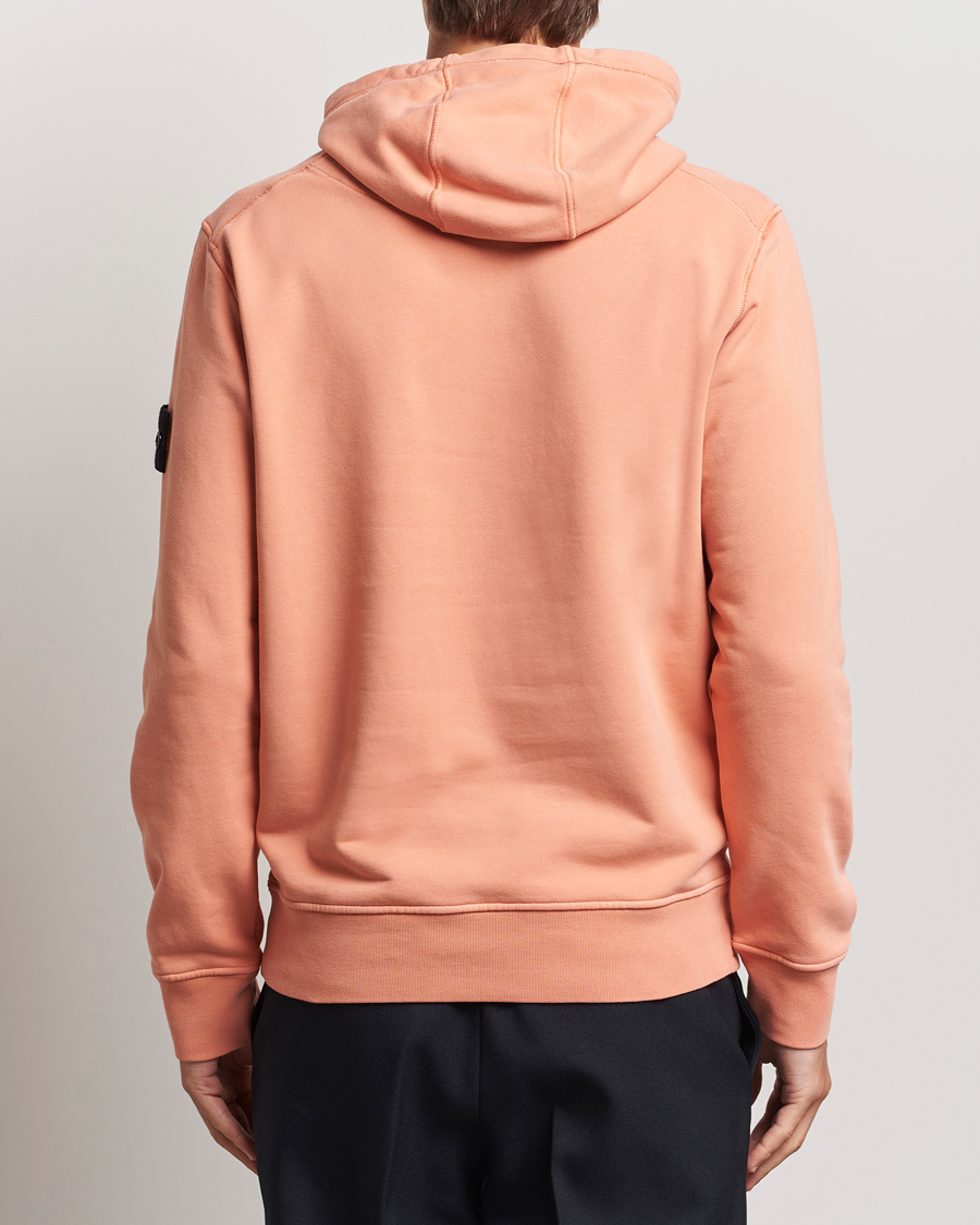 Heren | Truien | Stone Island | Garment Dyed Fleece Hood Orange