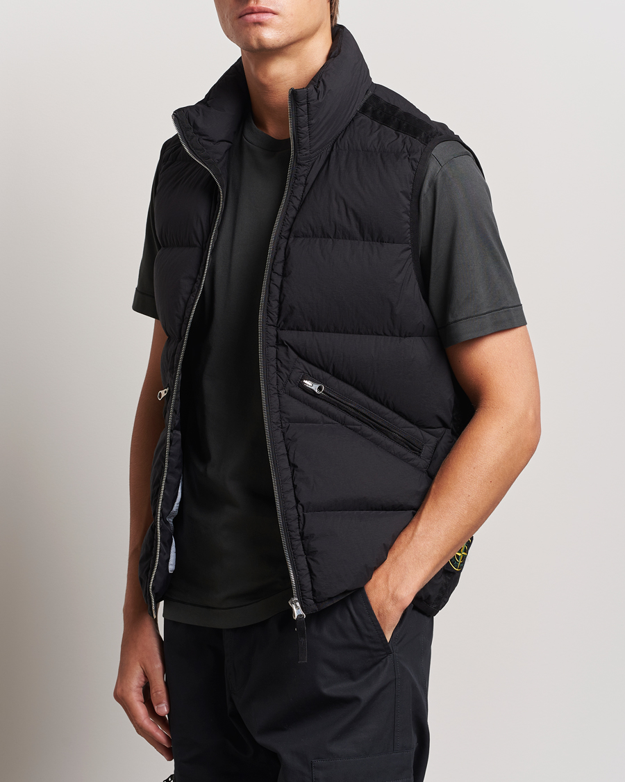 Heren | Jassen | Stone Island | Nylon Down-TC Vest Black