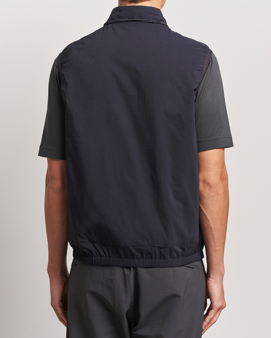 Heren | Jassen | Stone Island | Stellina Wool/Nylon Padded Vest Blue Marine