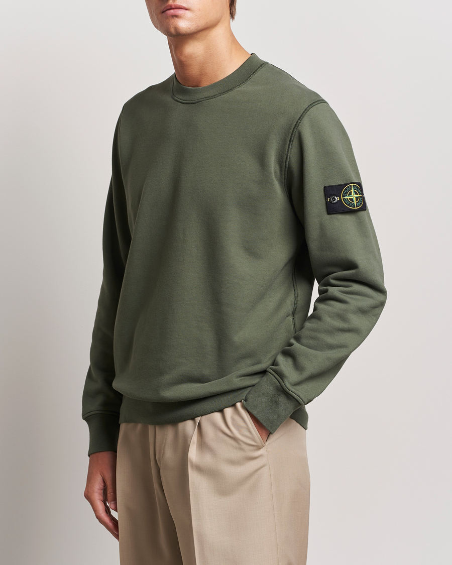 Heren | Truien | Stone Island | Garment Dyed Fleece Sweatshirt Musk