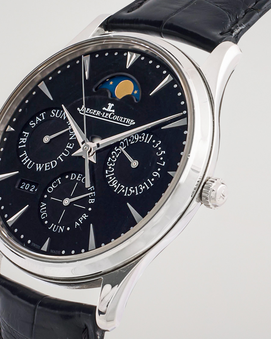 Heren | Jaeger-LeCoultre Pre-Owned Master Ultra Thin Perpetual Silver | Jaeger-LeCoultre Pre-Owned | Master Ultra Thin Perpetual Silver