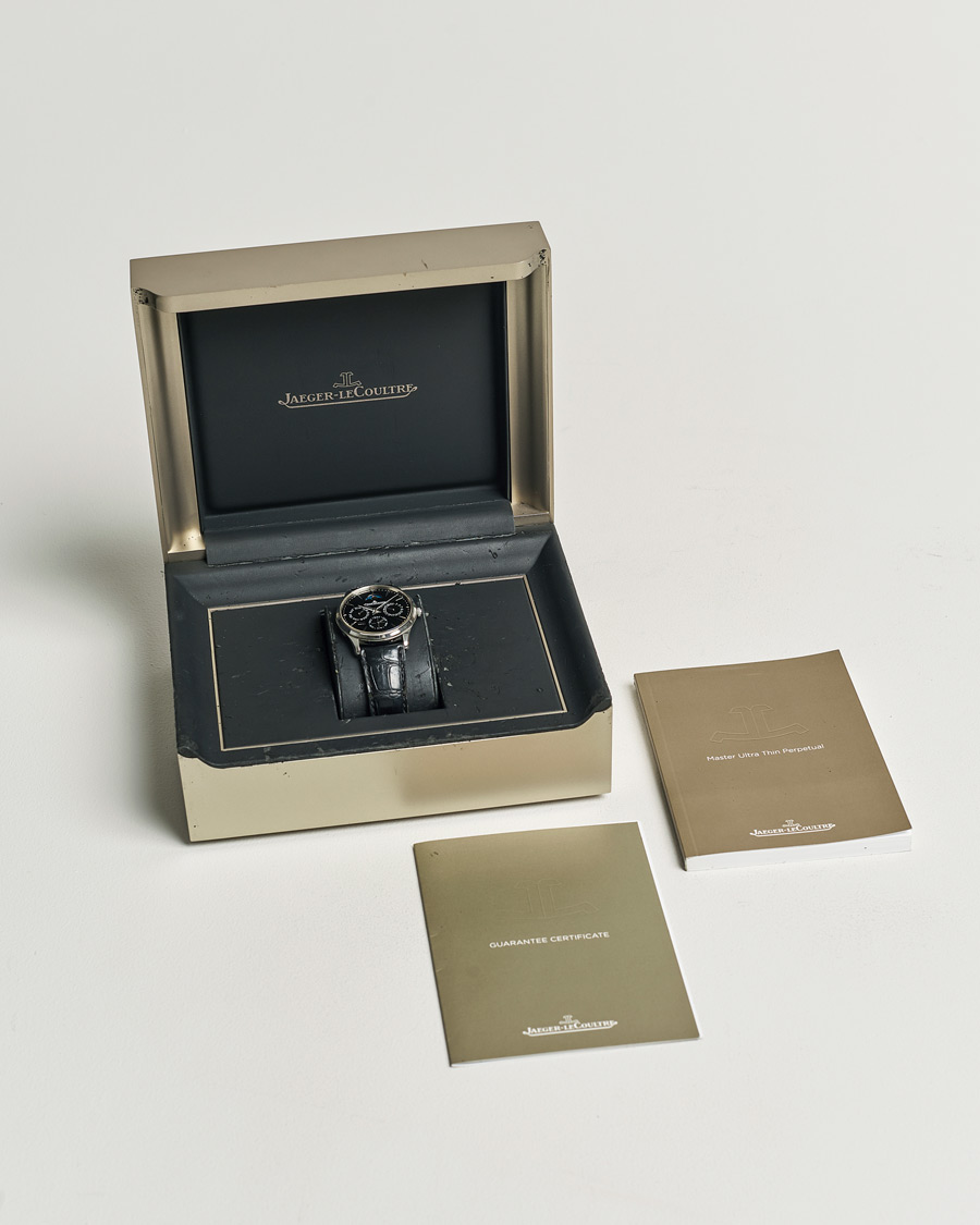 Heren | Jaeger-LeCoultre Pre-Owned Master Ultra Thin Perpetual Silver | Jaeger-LeCoultre Pre-Owned | Master Ultra Thin Perpetual Silver