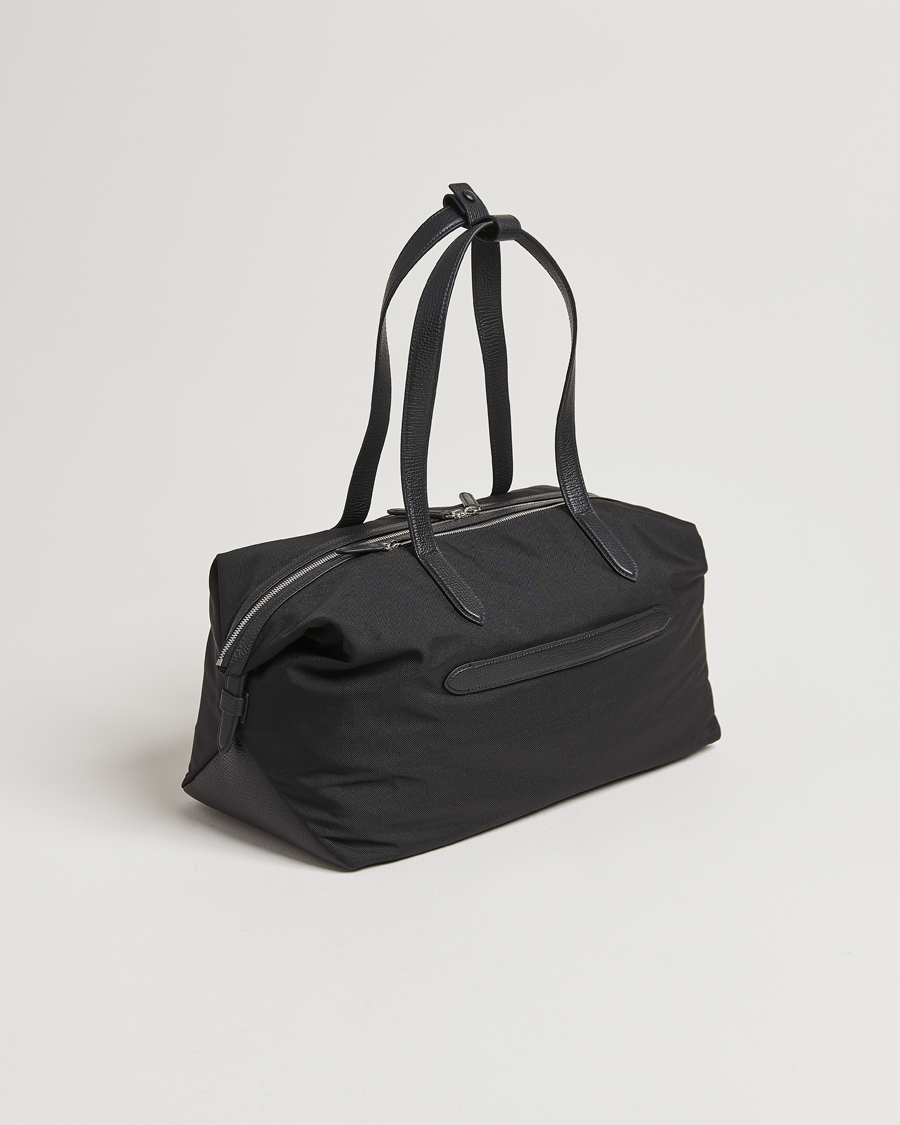 Heren | Tassen | Smythson | Canvas Norton Small Travel Bag Black