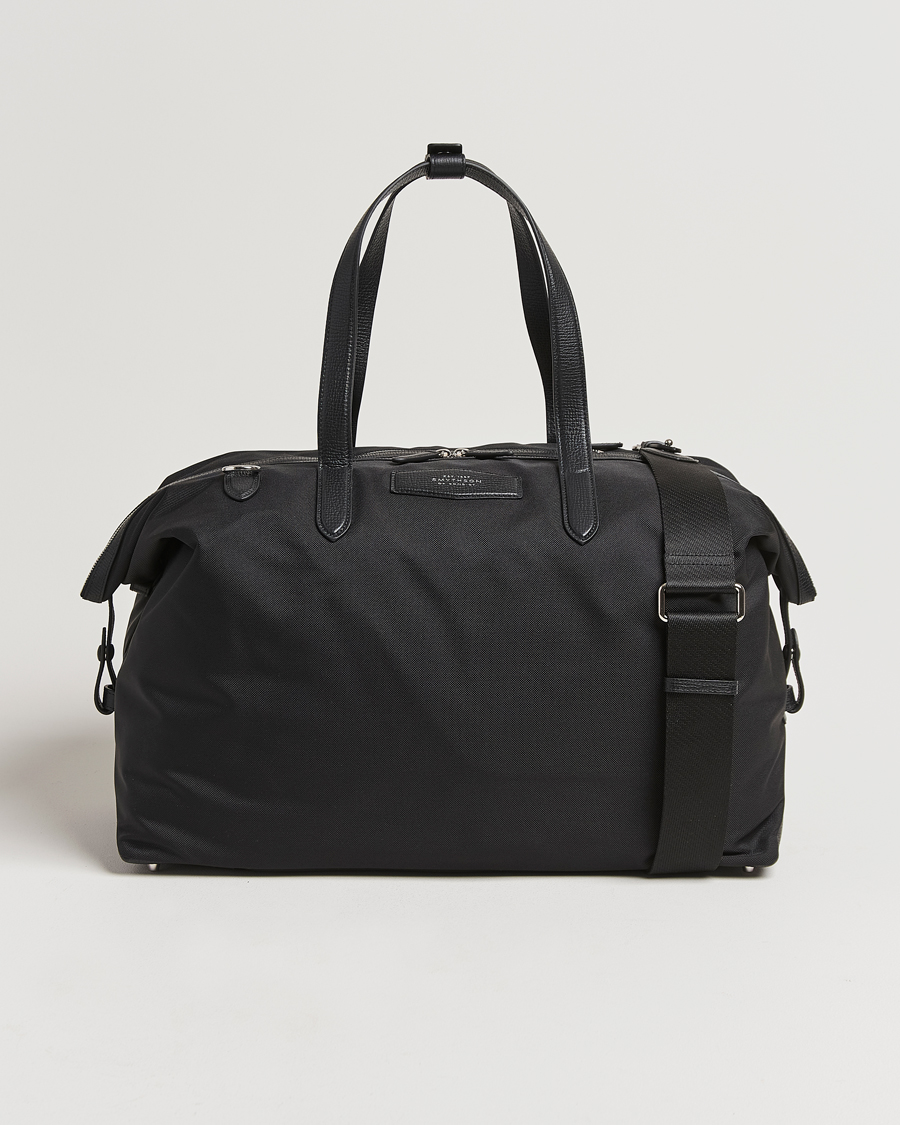Heren | Tassen | Smythson | Canvas Norton Travel Bag Black