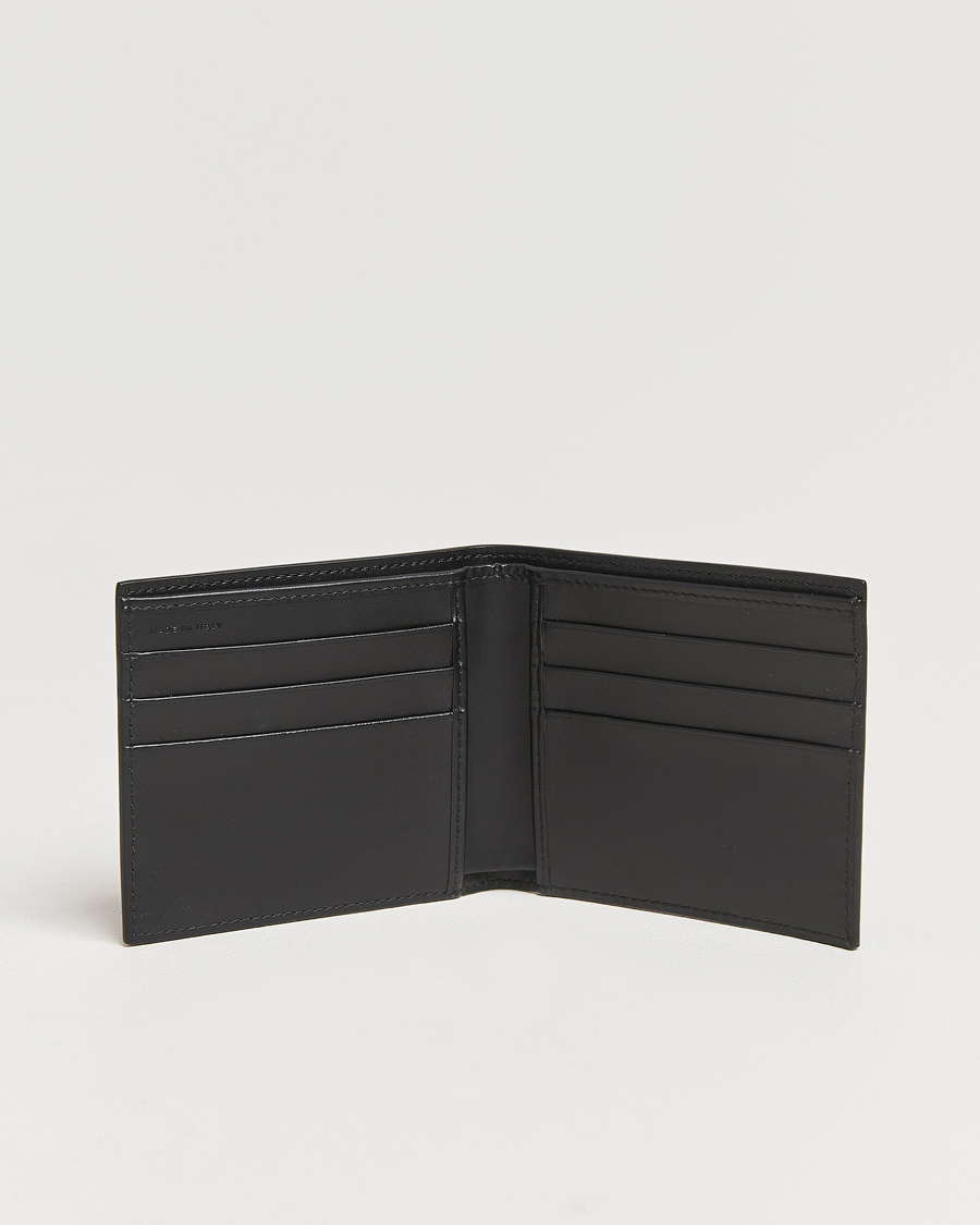 Heren | Portemonnees | Smythson | Panama 6 Card Leather Wallet Black