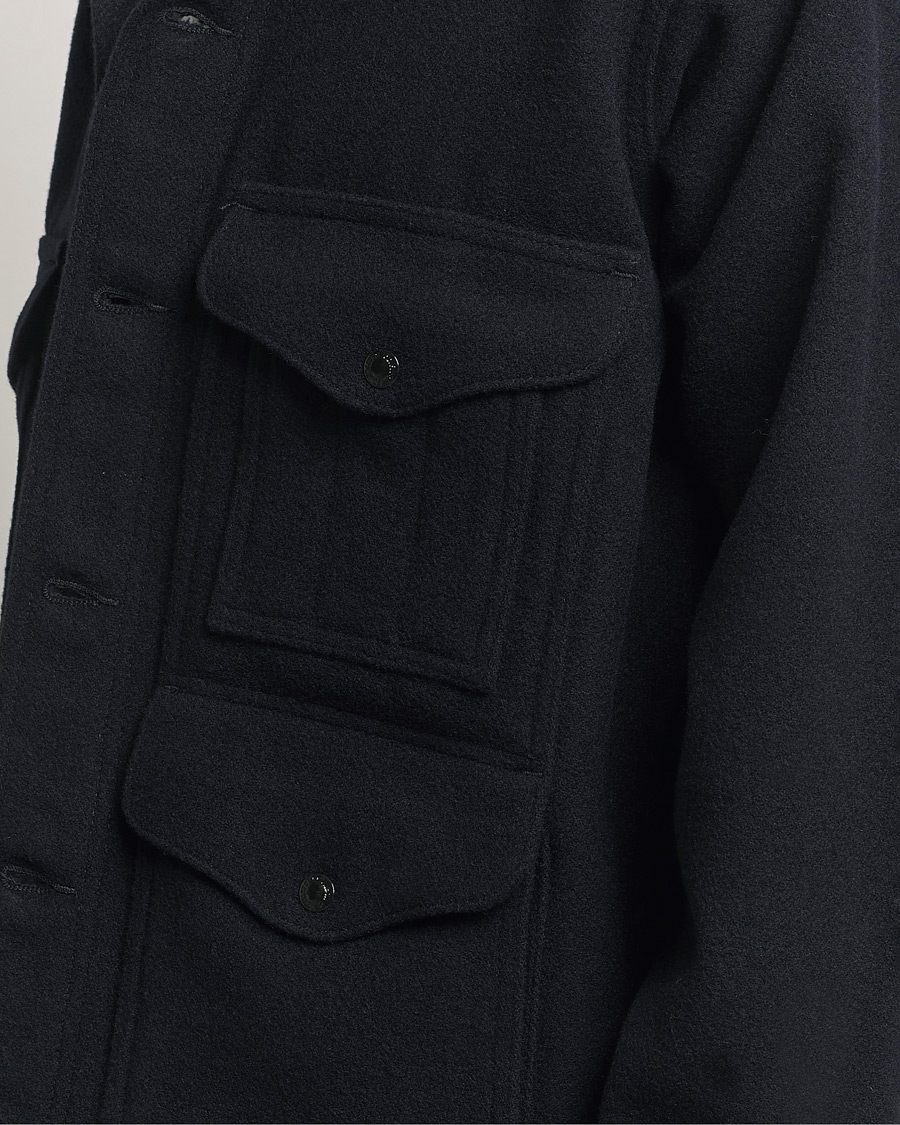 Heren | Jassen | Filson | Mackinaw Wool Cruiser Dark Navy
