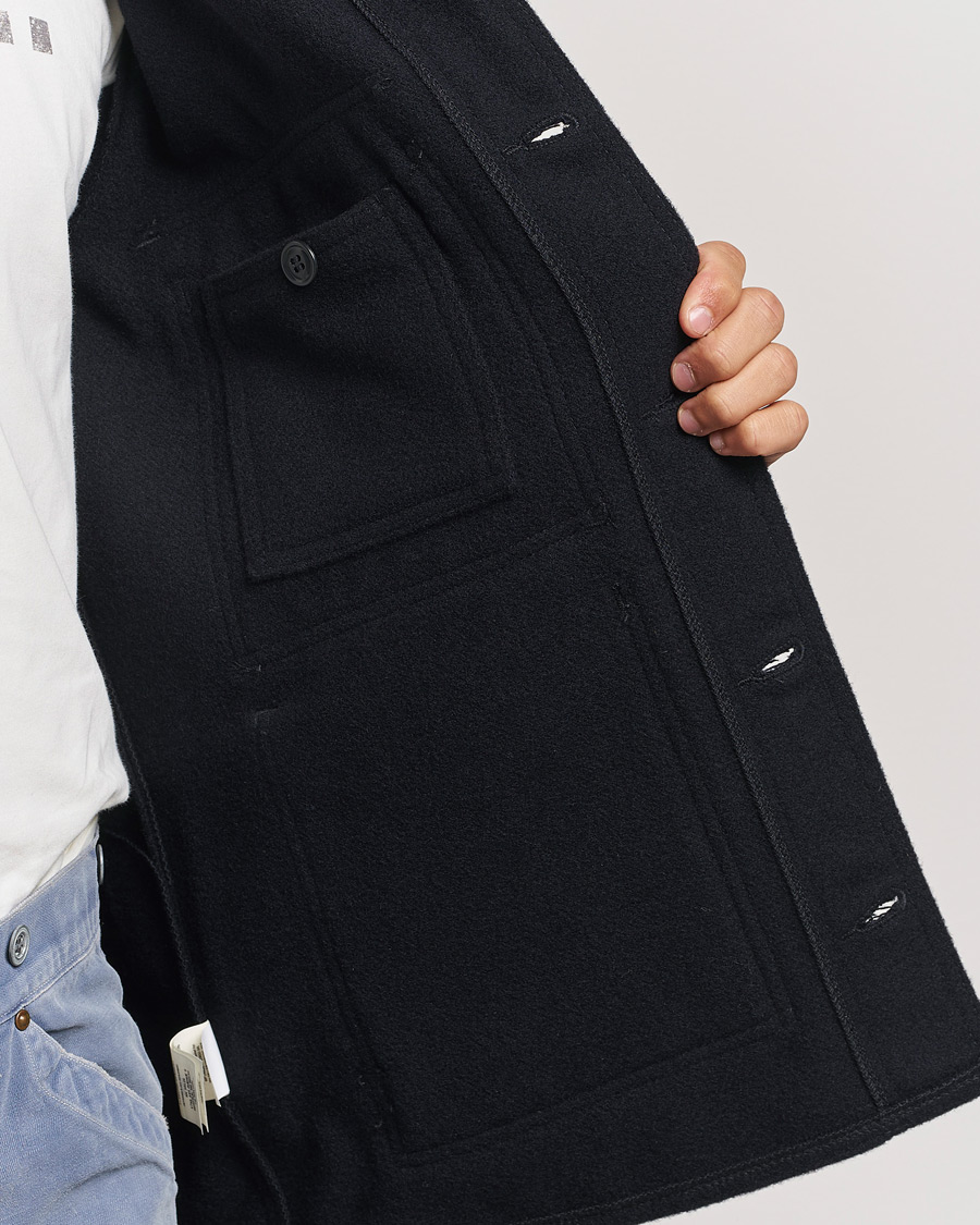Heren | Jassen | Filson | Mackinaw Wool Cruiser Dark Navy