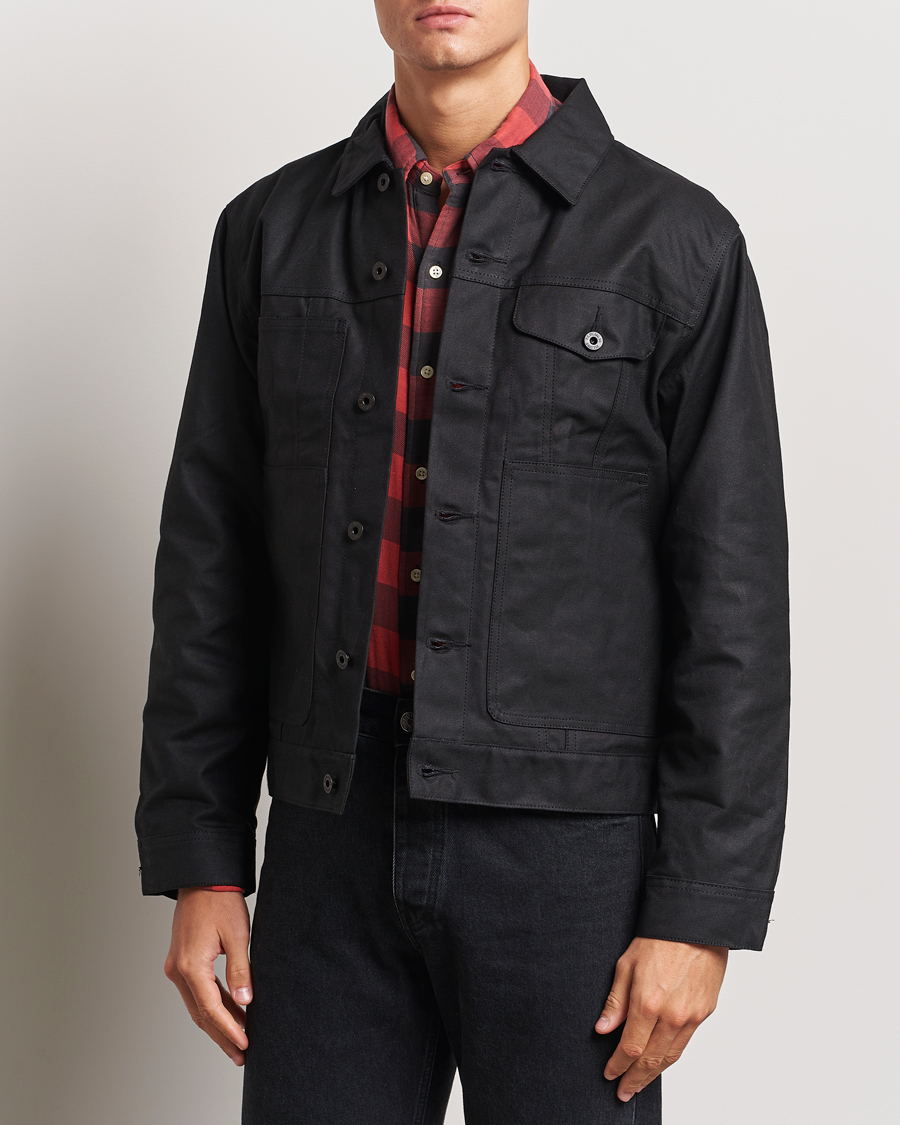 Heren | Jassen | Filson | Short Lined Tin Cloth Cruiser Black
