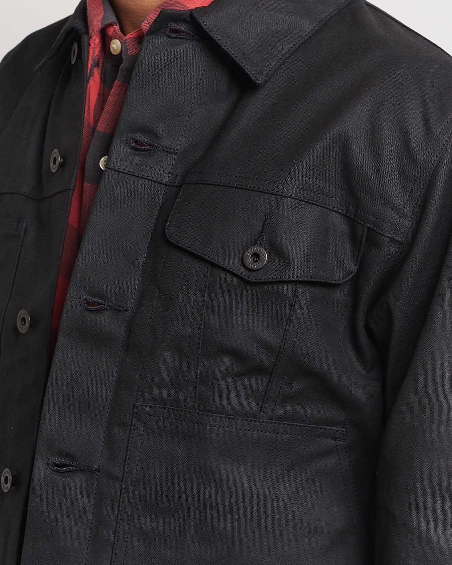 Heren | Jassen | Filson | Short Lined Tin Cloth Cruiser Black