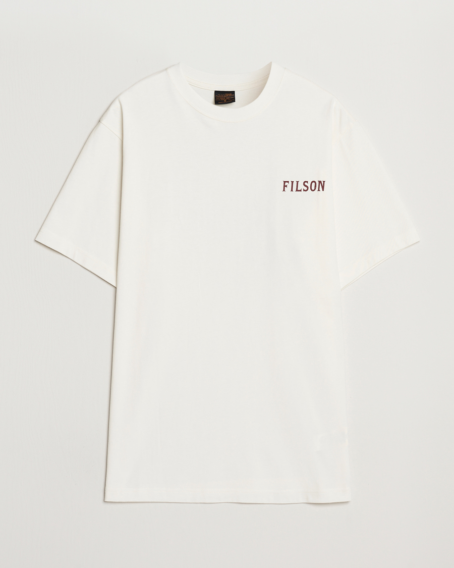 Heren | T-shirts | Filson | Printed Cotton T-Shirt Snow White