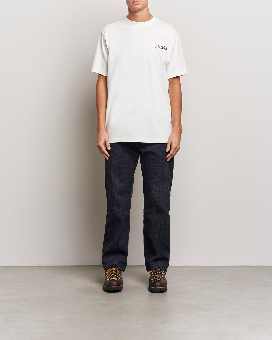 Heren | T-shirts | Filson | Printed Cotton T-Shirt Snow White